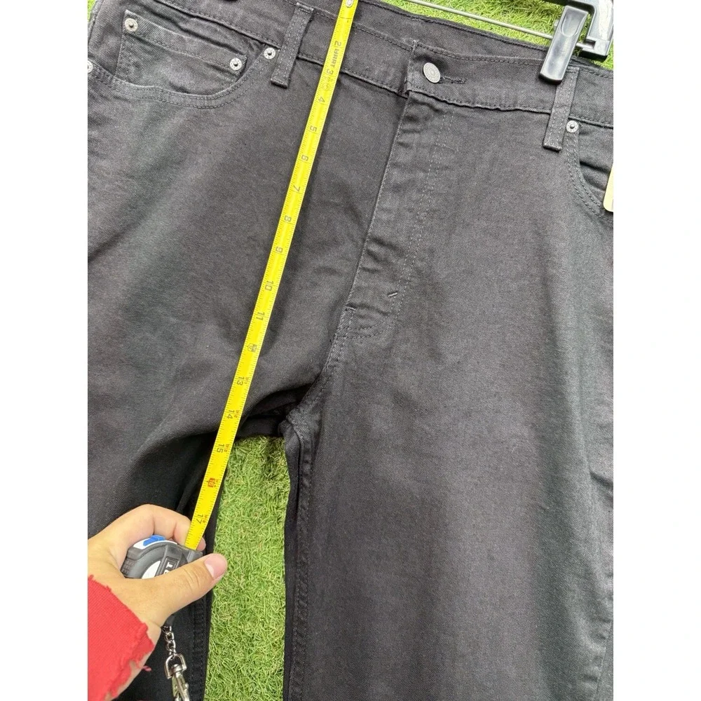 Levis 511 Jeans Mens 40x32 Low Rise Flex Stretch Slim Fit Tapered Black NWT